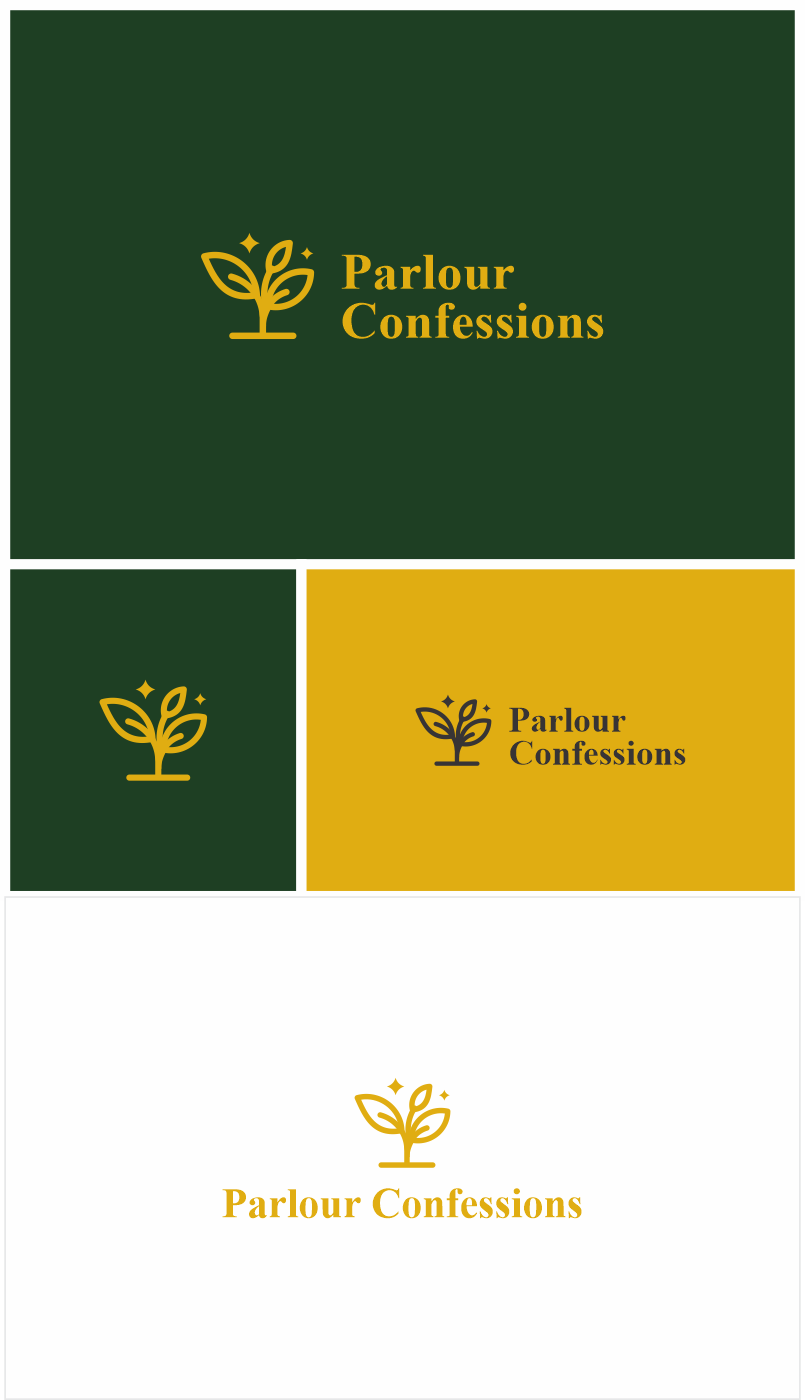 Logo Design by Naavyd for Parlour Confessions | Design #26777181