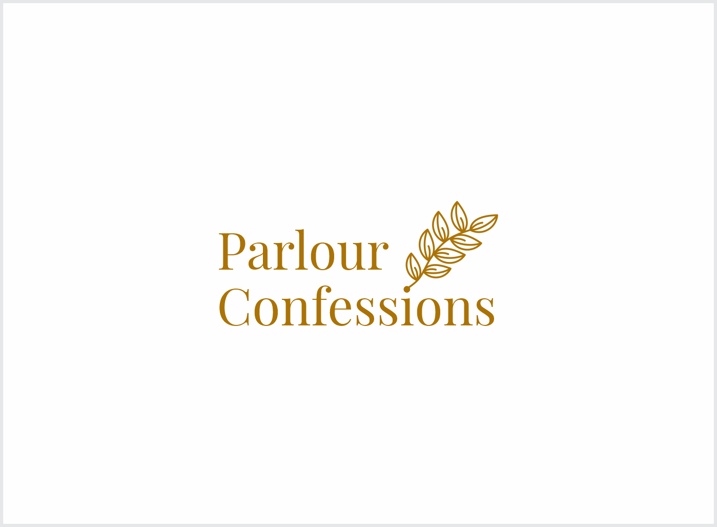 Design de Logo par Naavyd pour Parlour Confessions | Design #26777353