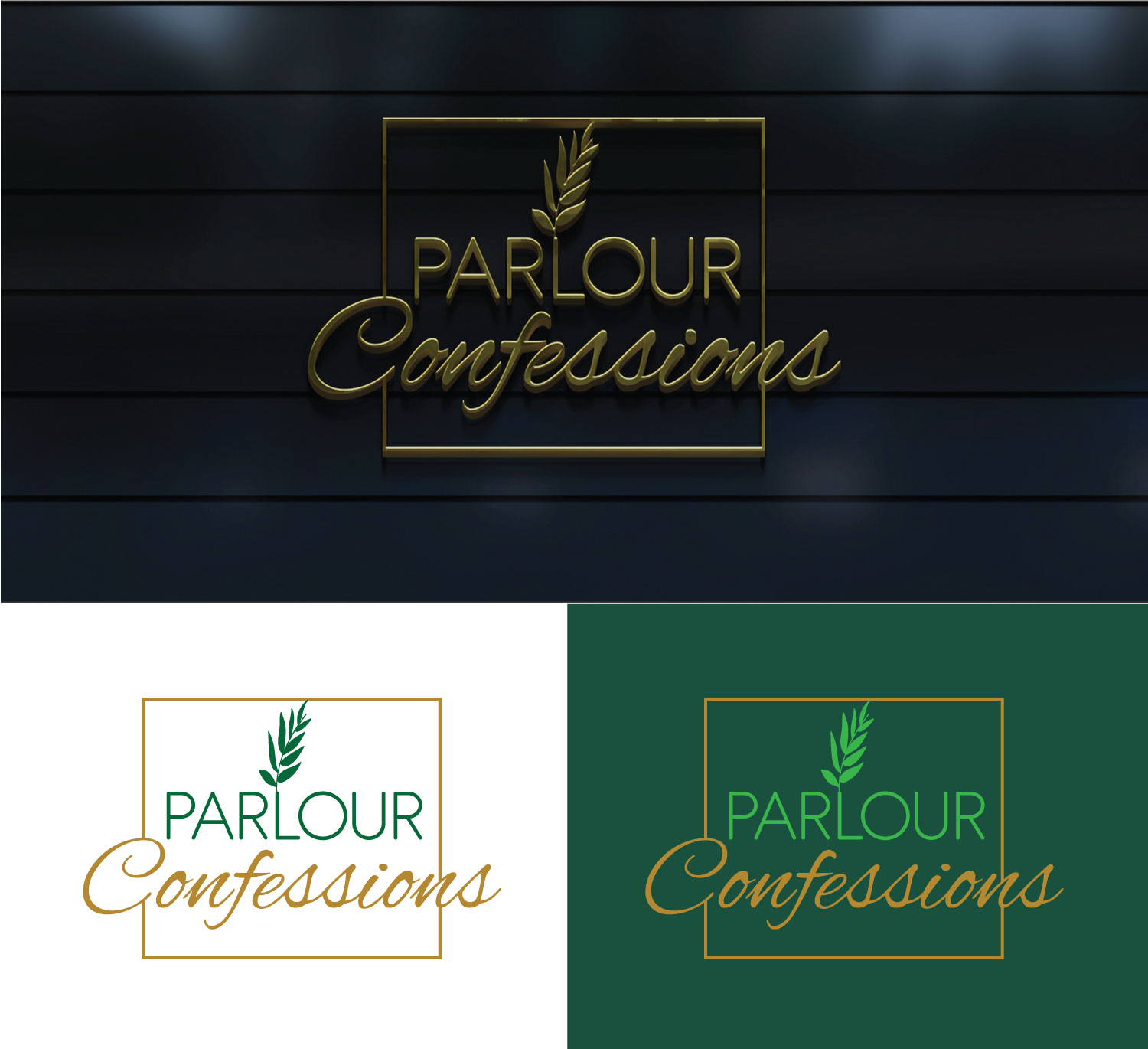 Logo Design by u2square for Parlour Confessions | Design #26778015