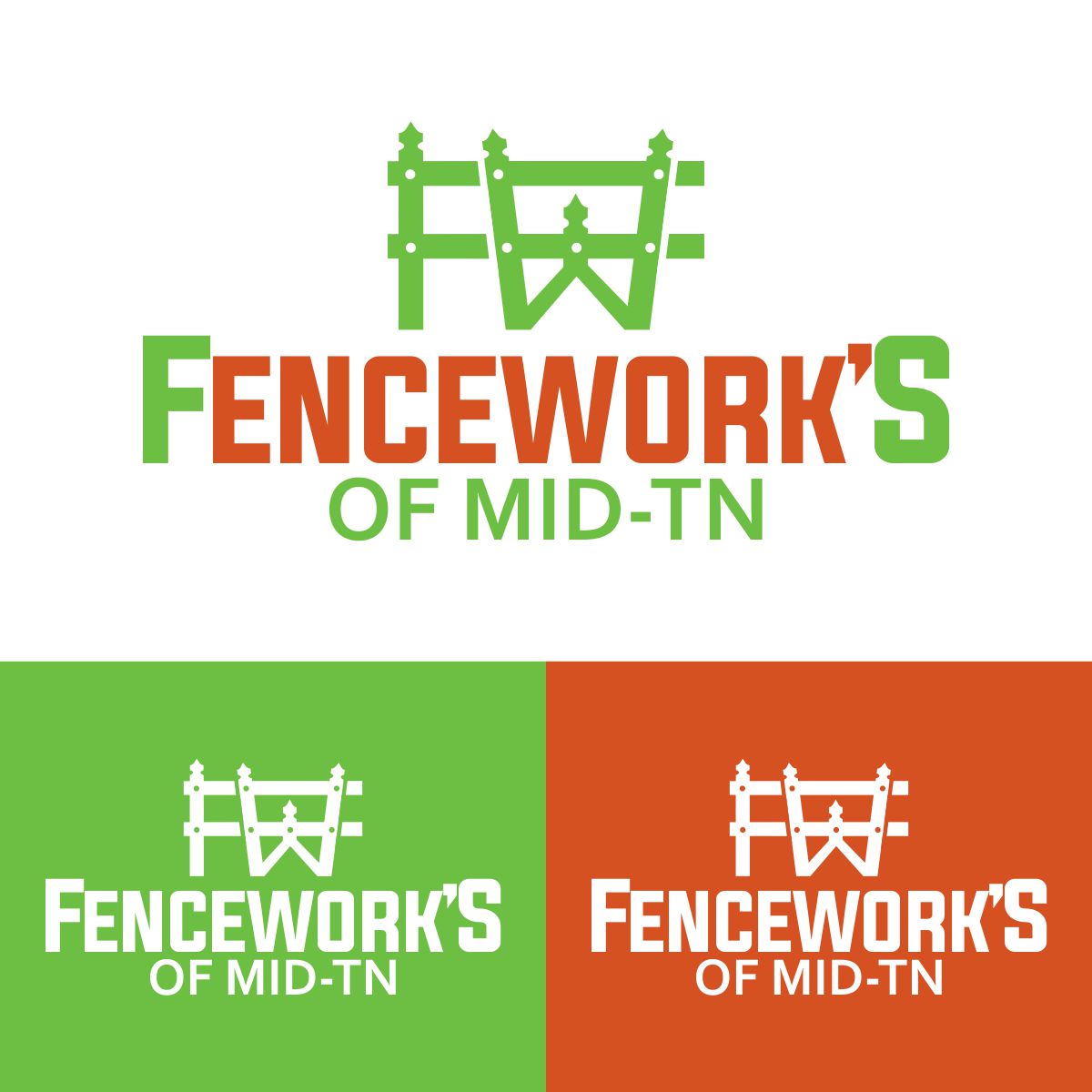 Design de Logo par fly  design pour Fenceworks of Middle Tennessee | Design #26776559