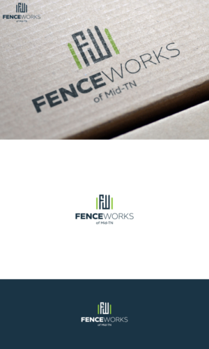 Logo Design by UniqueDreamer for Fenceworks of Middle Tennessee | Design #26779173