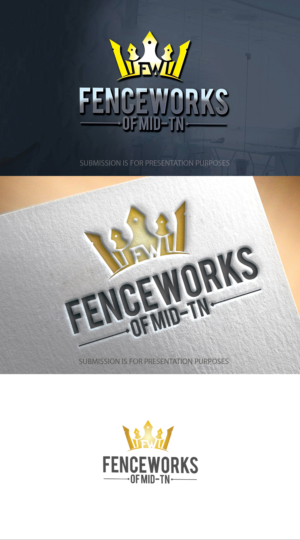 Logo Design by graphicevolution for Fenceworks of Middle Tennessee | Design: #26775160