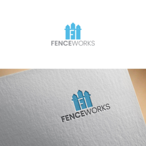 Logo Design by Trident for Fenceworks of Middle Tennessee | Design: #26786065