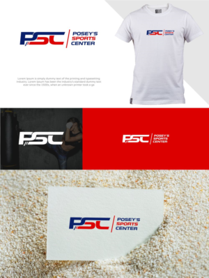 Logo Design by MX LogoArt for Posey's Sports Center | Design: #26774660
