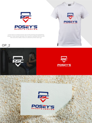 Diseño de Logo por MX LogoArt para Posey's Sports Center | Diseño: #26804271