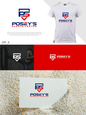 Diseño de Logo por MX LogoArt para Posey's Sports Center | Diseño: #26810333