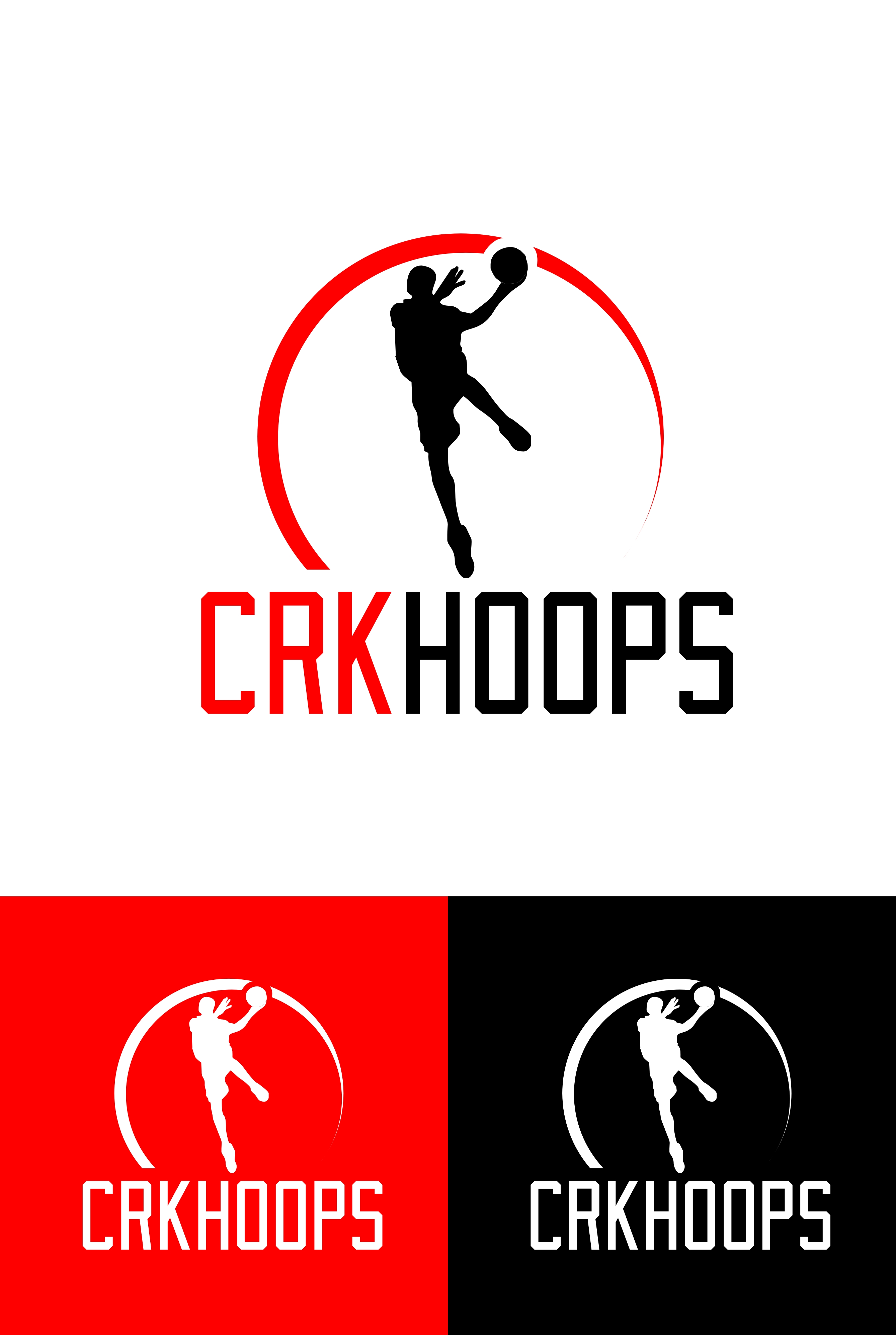 Logo Design by filip.jelkic for CRK Hoops, LLC. | Design #26777044