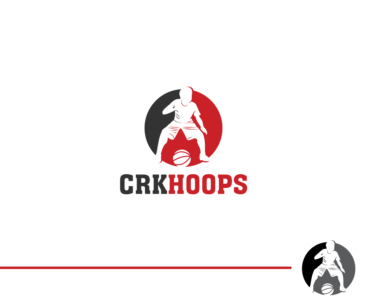 Logo Design by Fat Bat Man for CRK Hoops, LLC. | Design #26774466