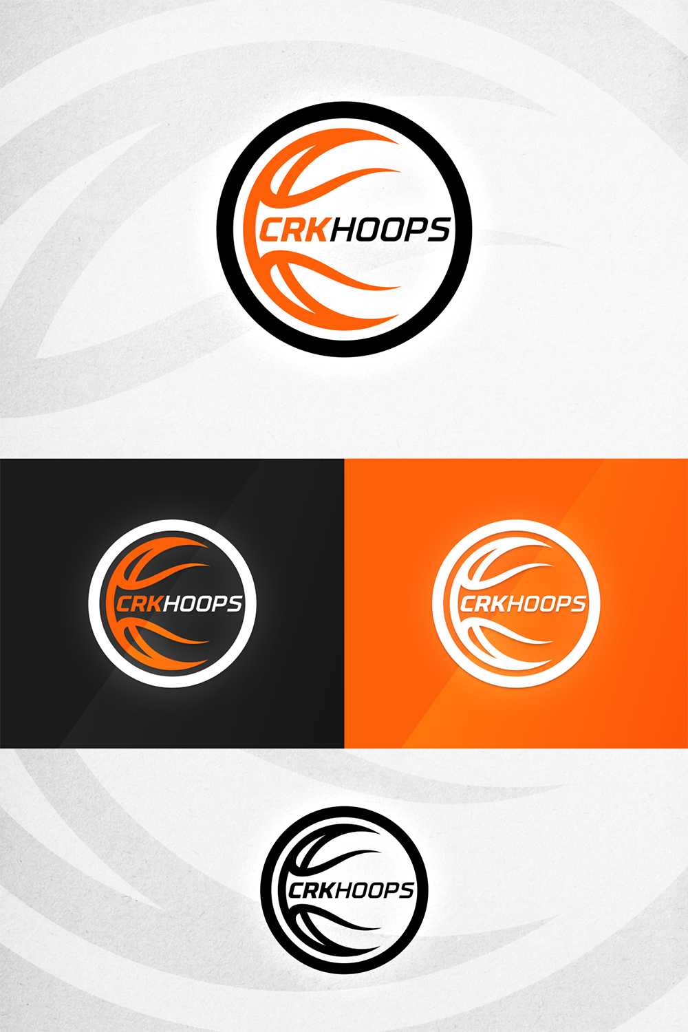Logo-Design von Geek.cook Studioworks für CRK Hoops, LLC. | Design #26778034