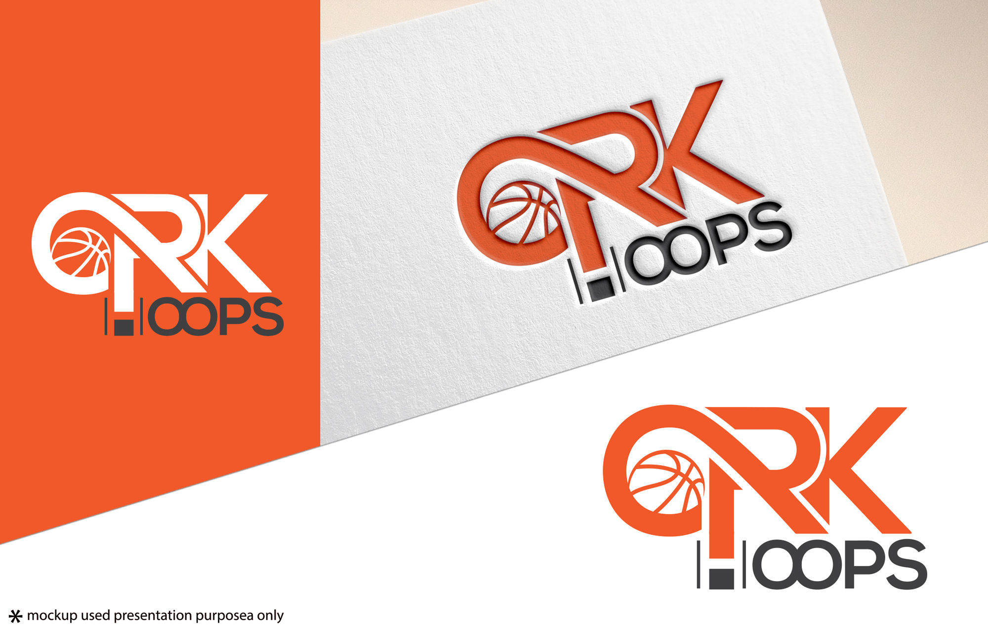 Logo-Design von Rubia@ für CRK Hoops, LLC. | Design #26778808