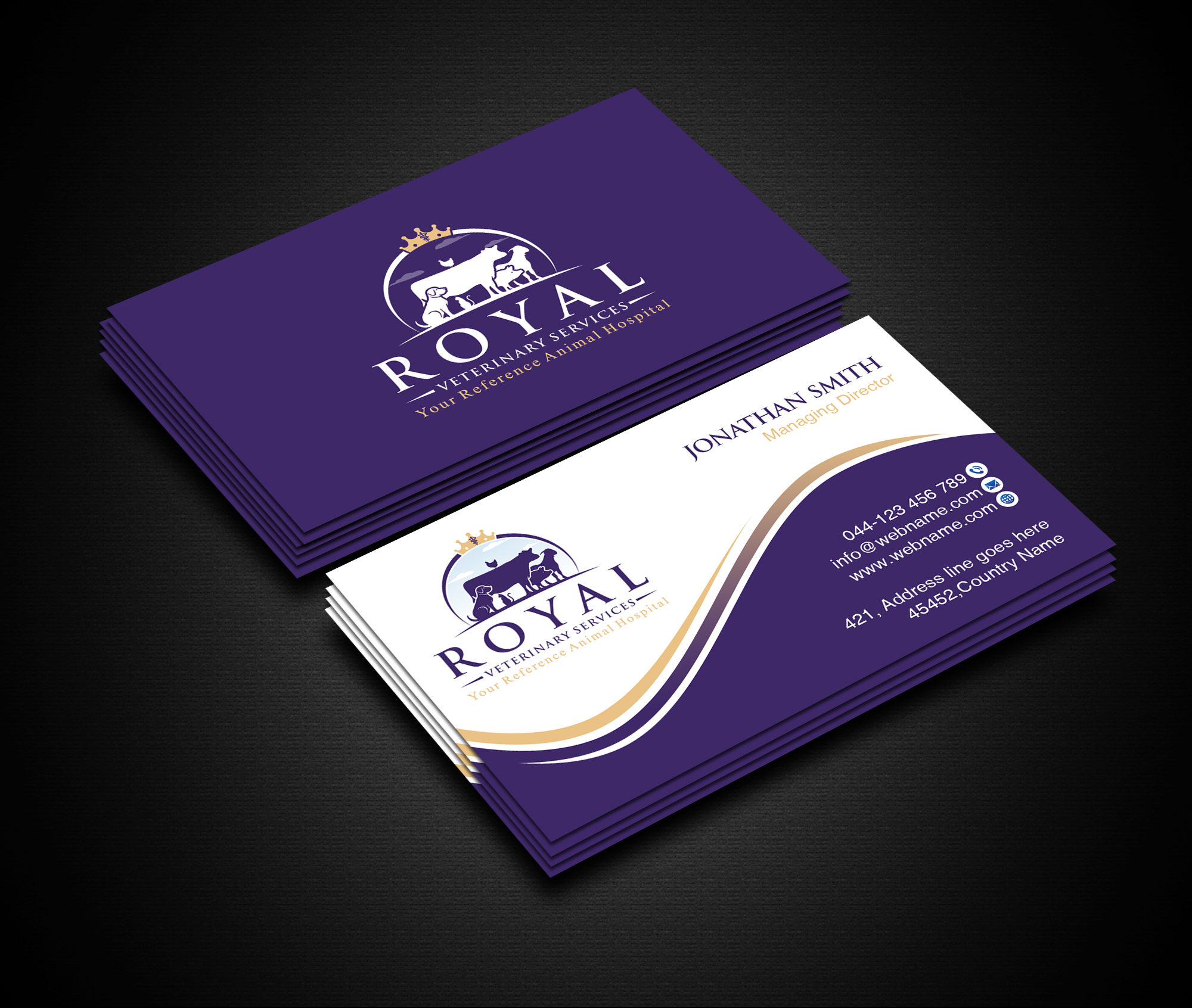 Business Card Design by Creations Box 2015 for this project | Design #26779758