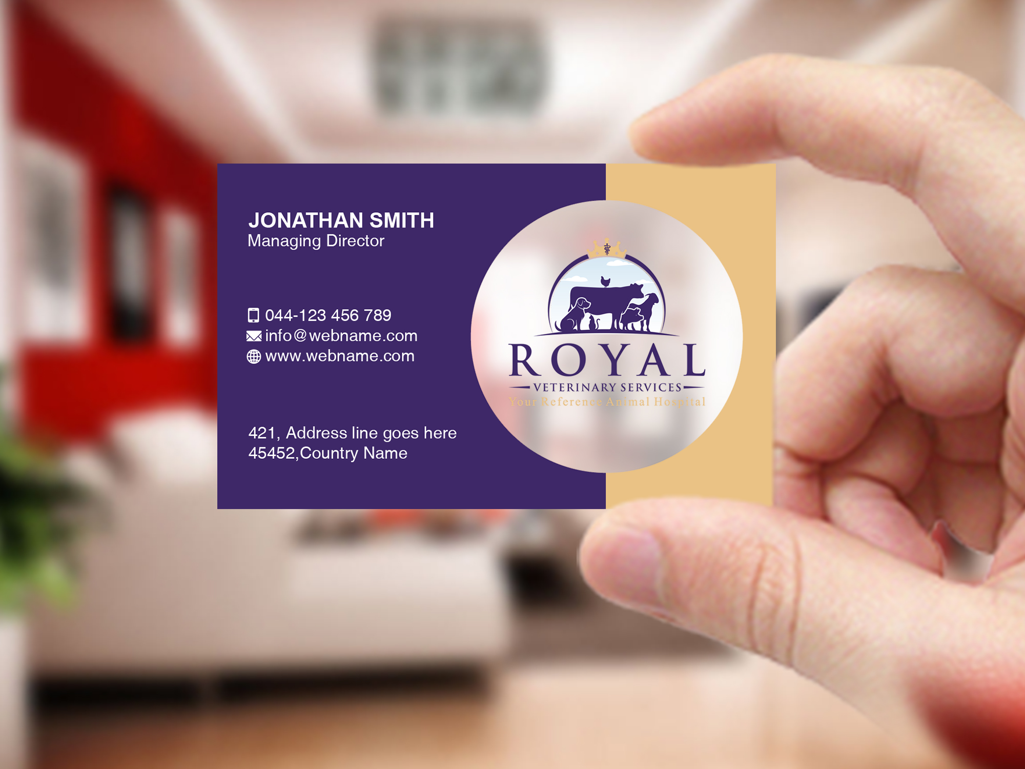 Business Card Design by Creations Box 2015 for this project | Design #26779760