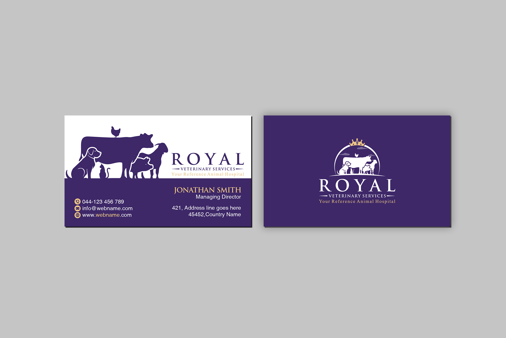 Business Card Design by Creations Box 2015 for this project | Design #26779761