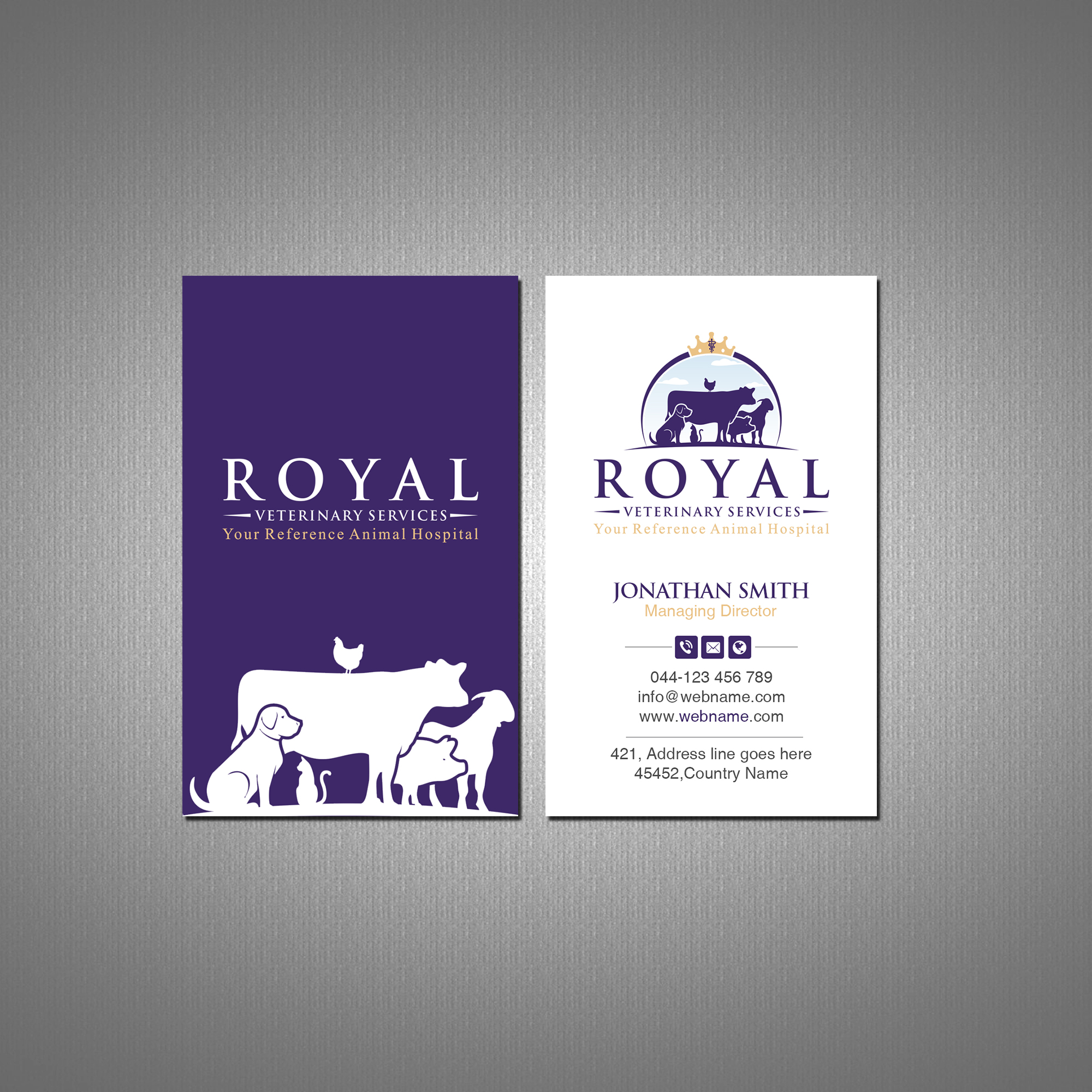 Business Card Design by Creations Box 2015 for this project | Design #26779787