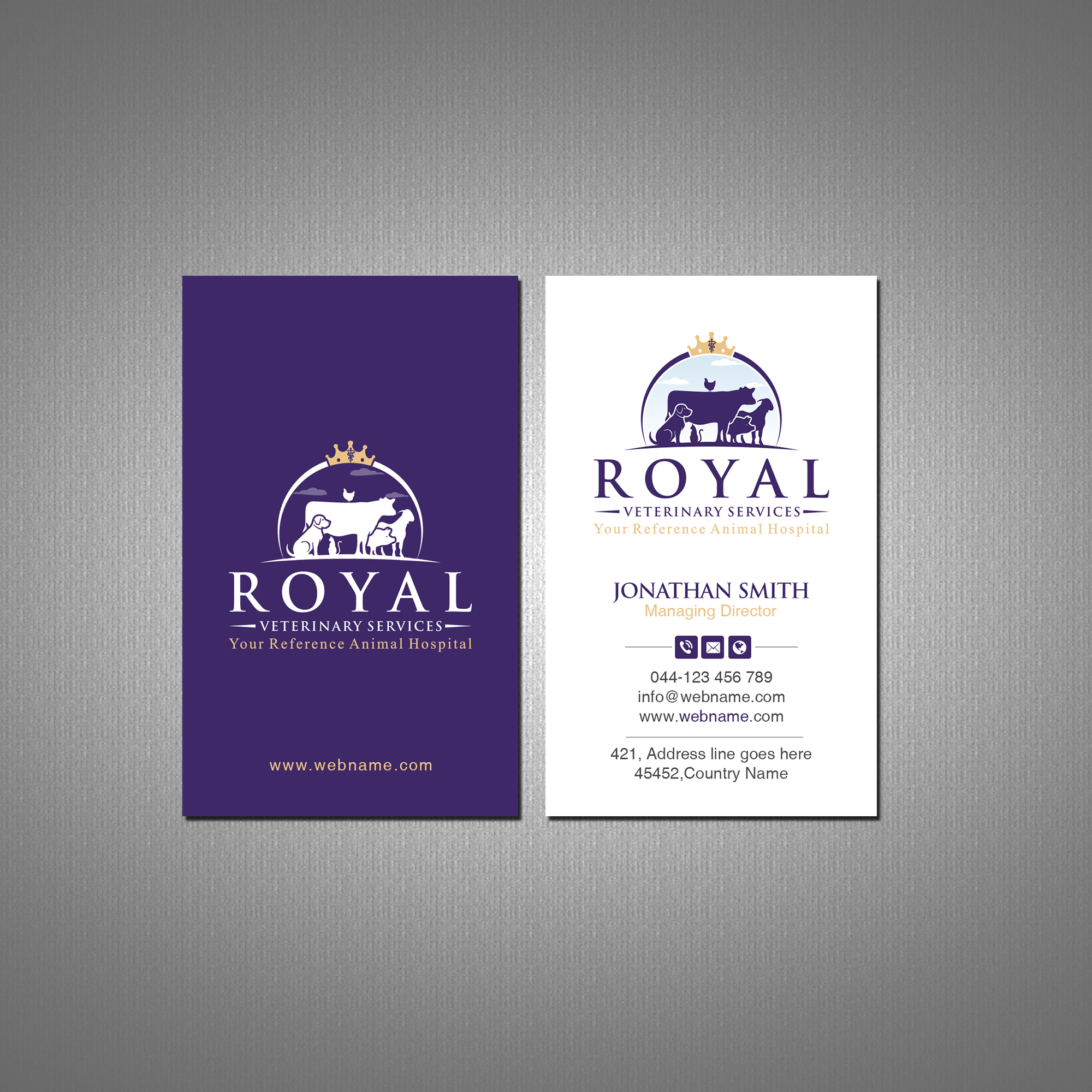 Business Card Design by Creations Box 2015 for this project | Design #26779788