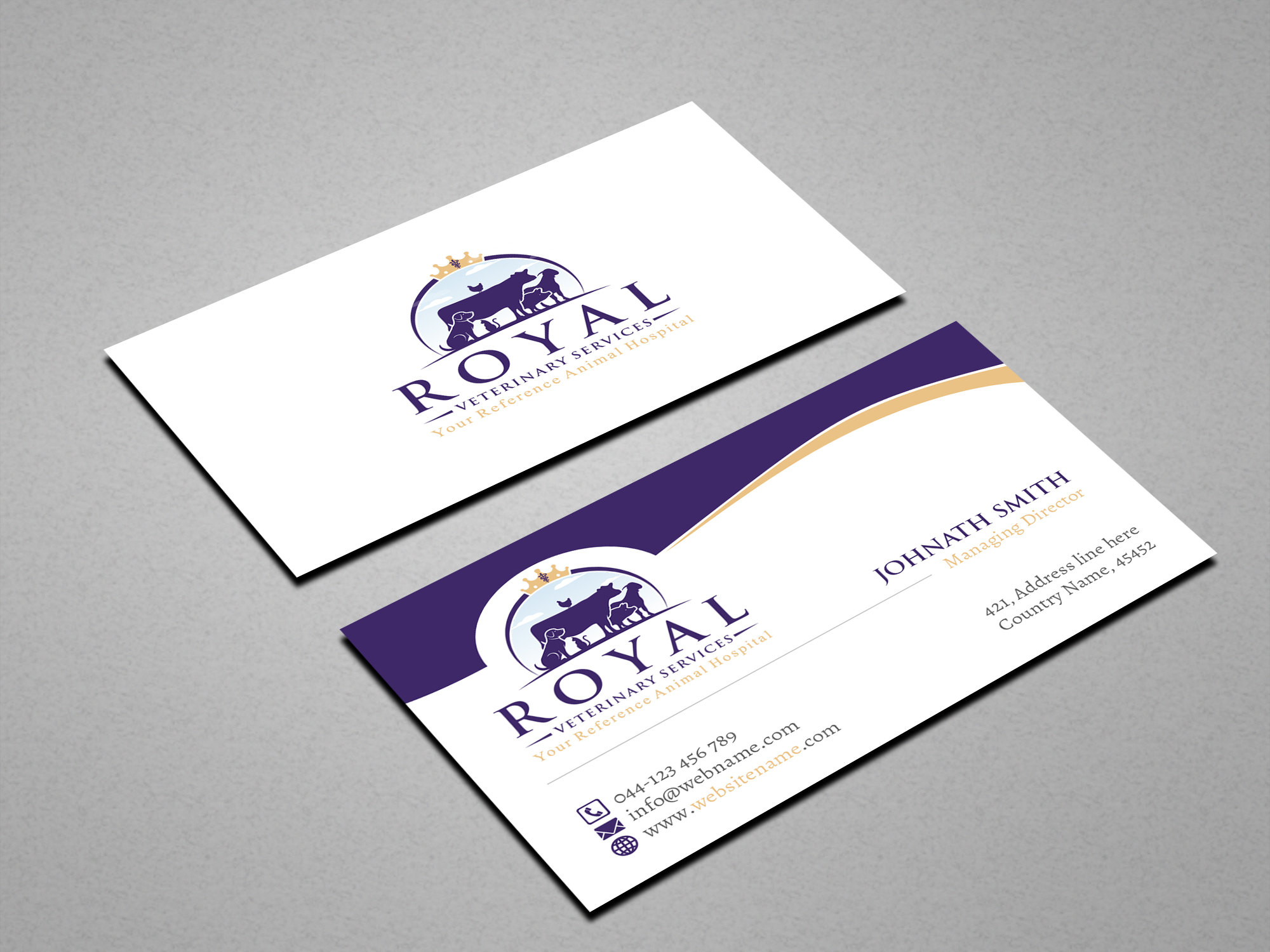 Business Card Design by Creations Box 2015 for this project | Design #26779821