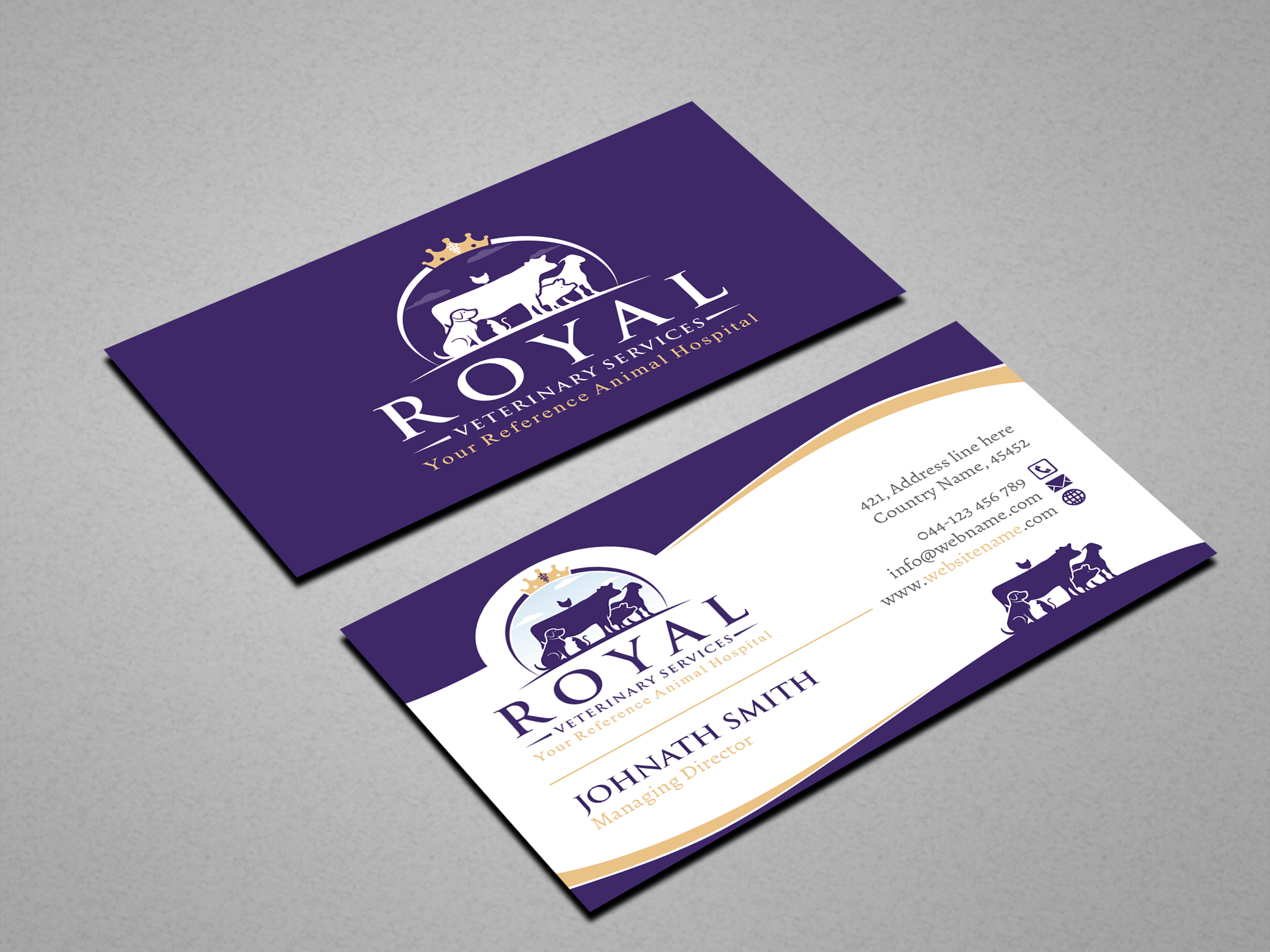 Business Card Design by Creations Box 2015 for this project | Design #26779823