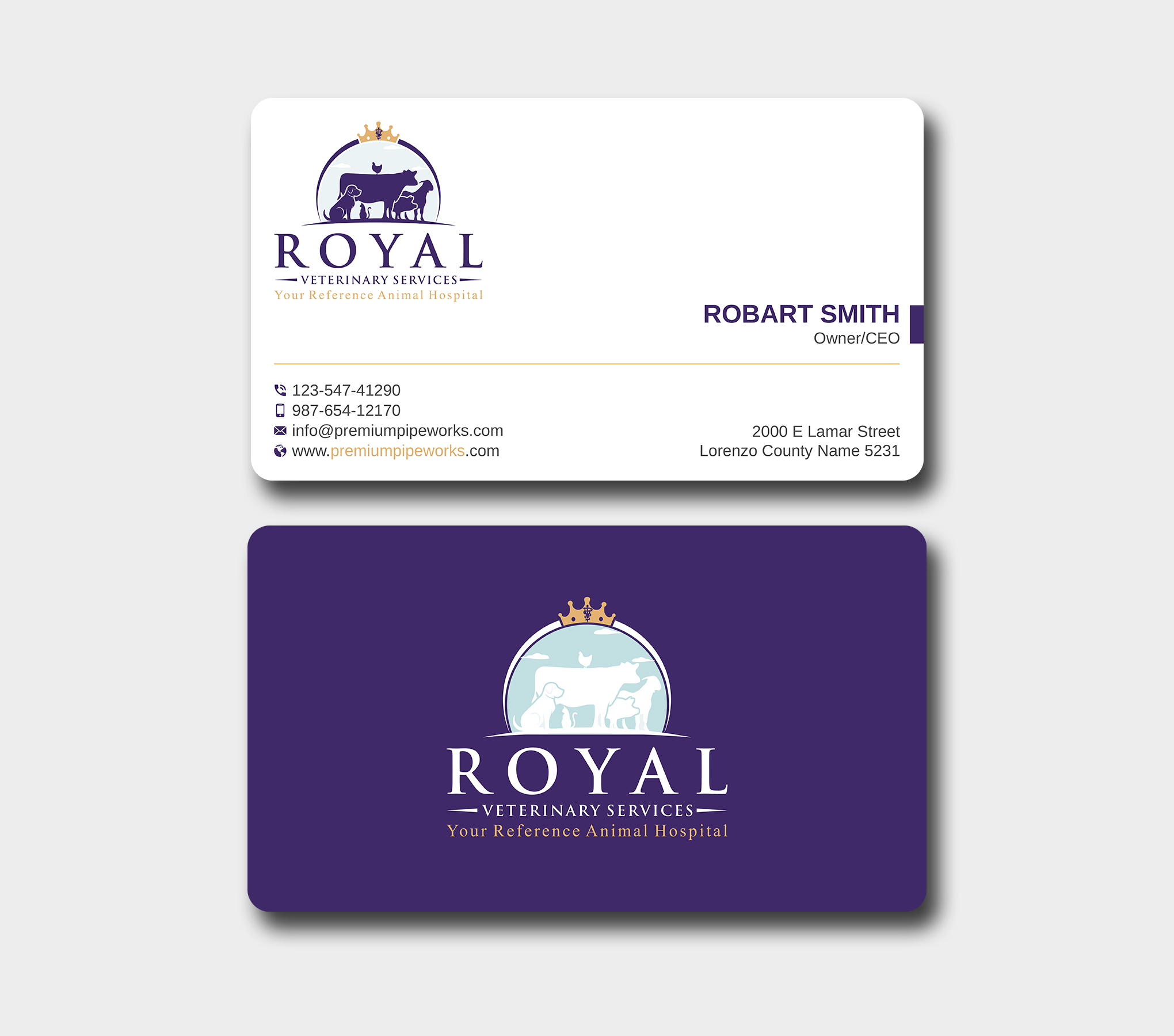 Business Card Design by Uttom 2 for this project | Design #26774746