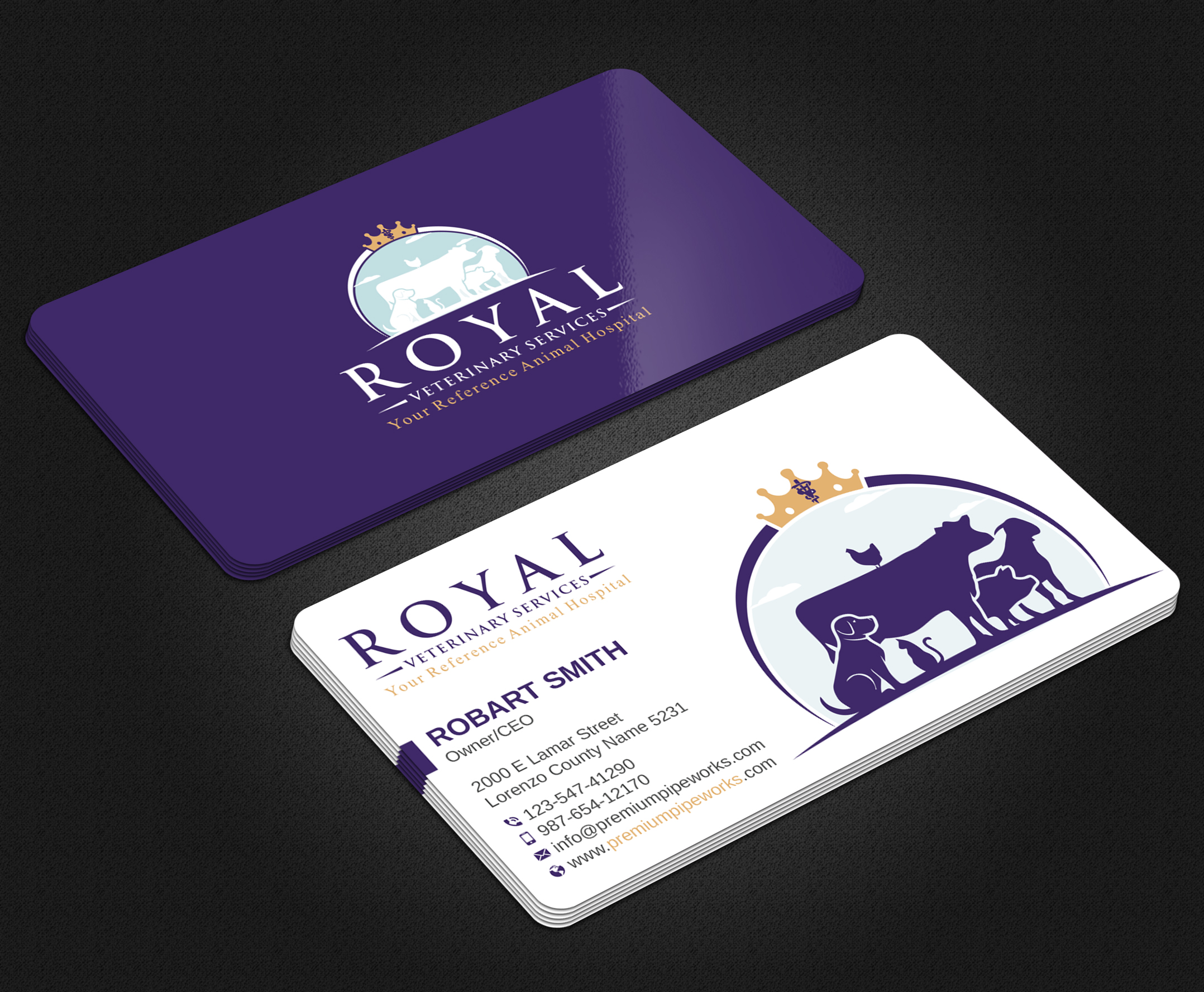 Business Card Design by Uttom 2 for this project | Design #26774756