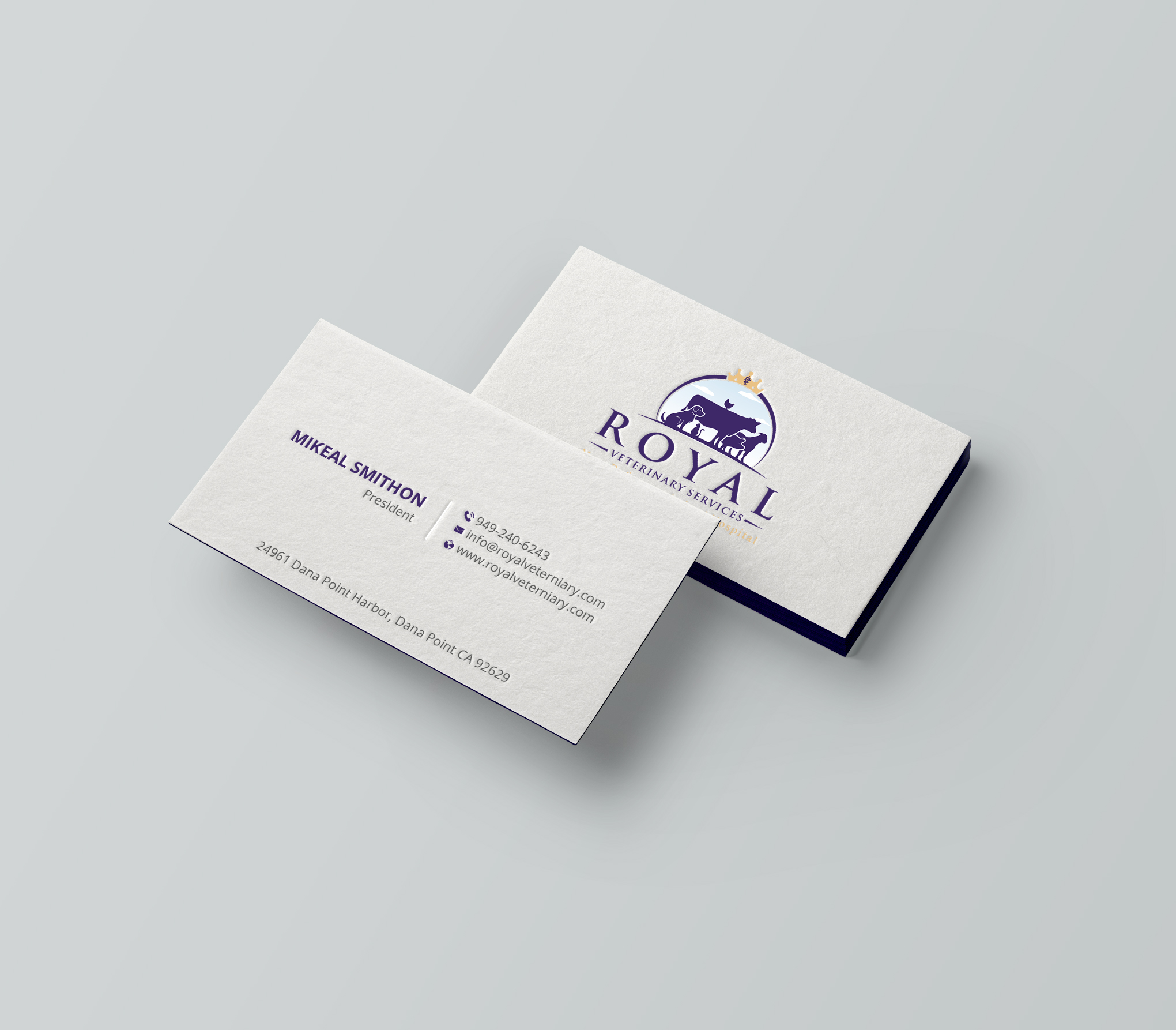 Business Card Design by DesignShout for this project | Design #26775643