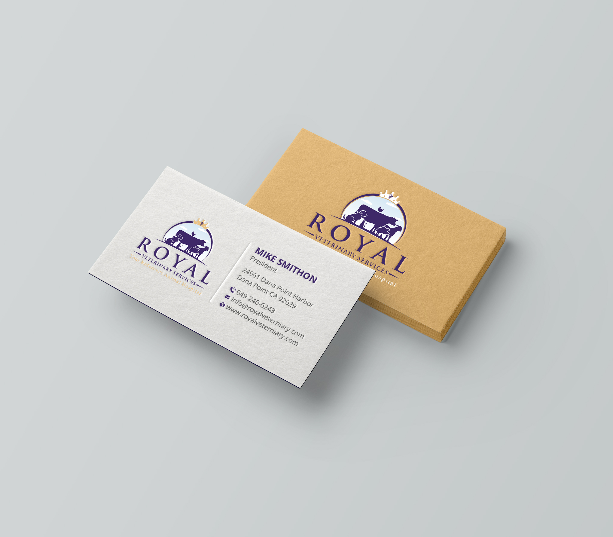Business Card Design by DesignShout for this project | Design #26775668