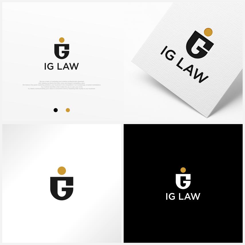 Design de Logo par vintana pour IG Law Practice | Design #26775982