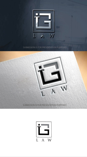 Logo Design by graphicevolution for IG Law Practice | Design: #26774290