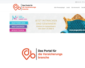 Das Portal für die Versicherungsbranche | Logo Design by Juli creation