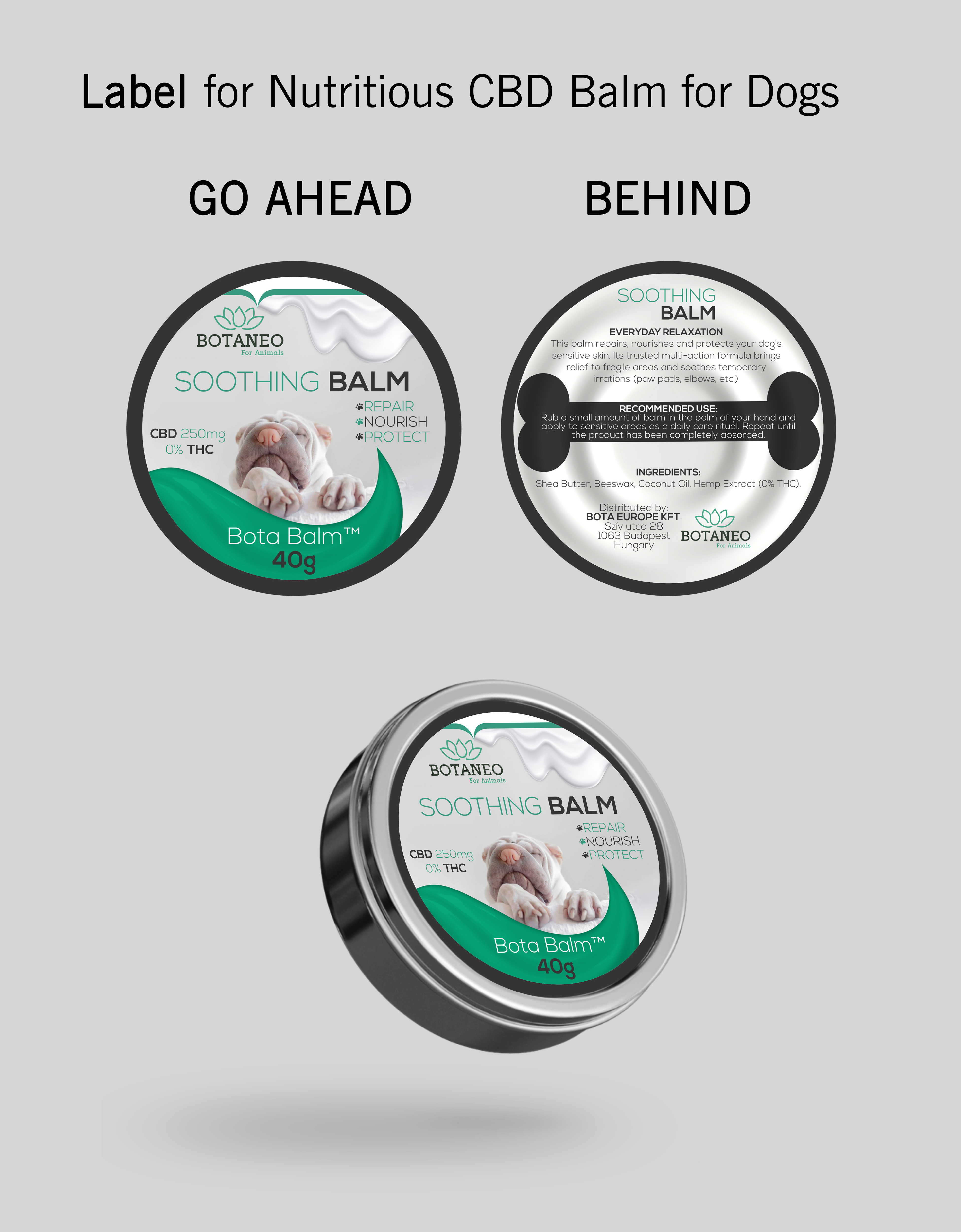 Packaging Design by Jose Loaiza for BOTA EUROPE KFT. | Design #26809658