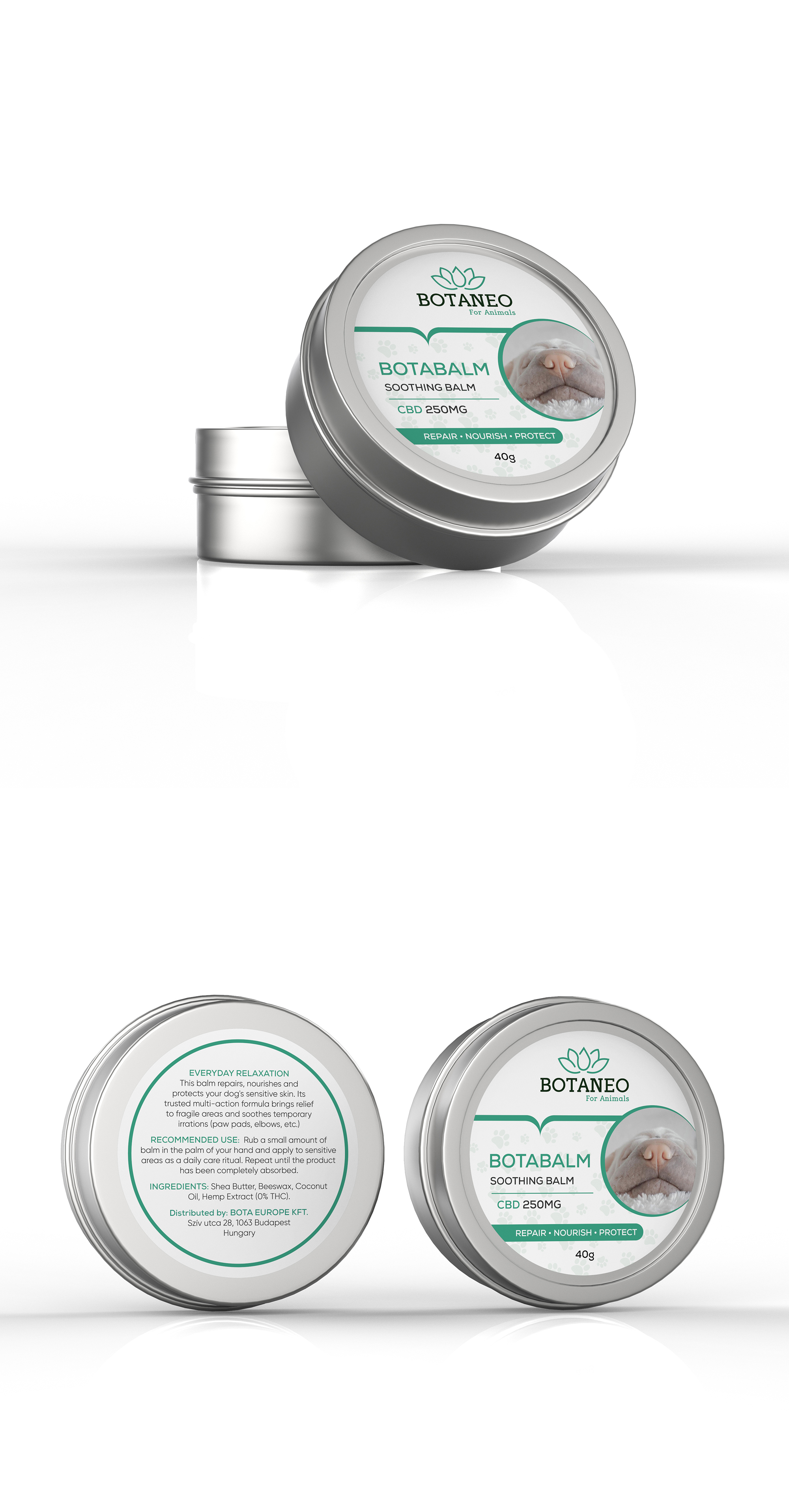 Packaging Design by rgphic for BOTA EUROPE KFT. | Design #26790898