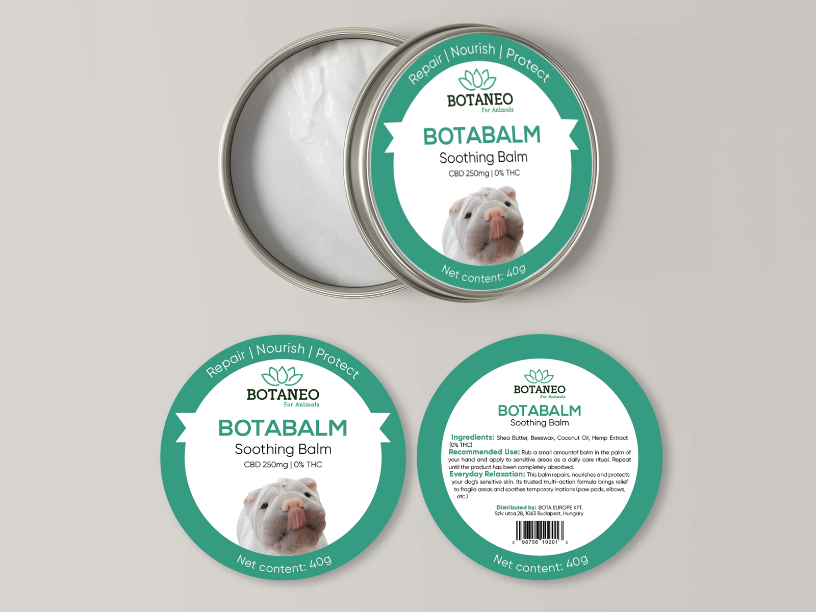Verpackungs-Design von Artandstuffbyshree für BOTA EUROPE KFT. | Design #26796507