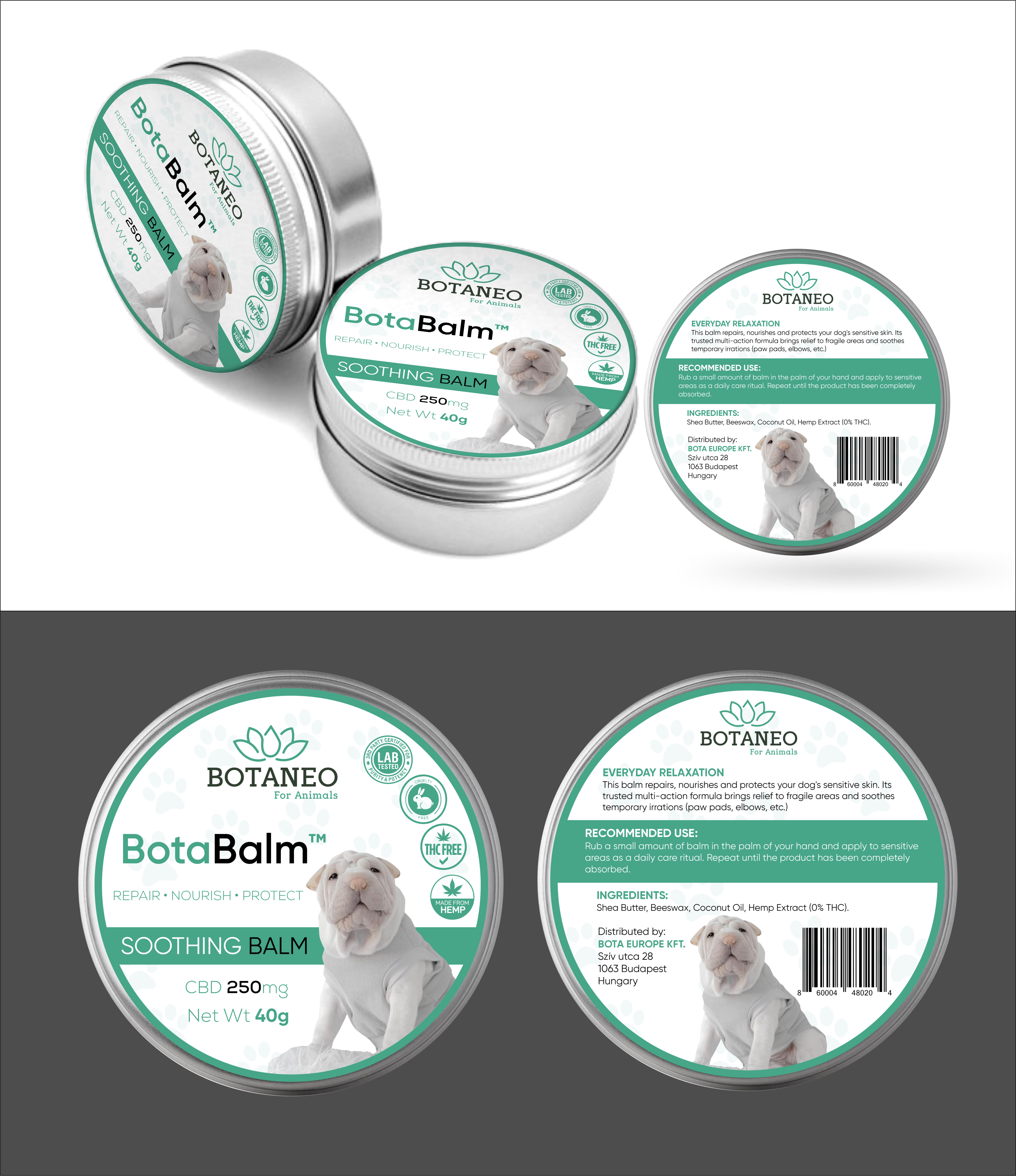 Packaging Design by sonu parmar for BOTA EUROPE KFT. | Design #26779678