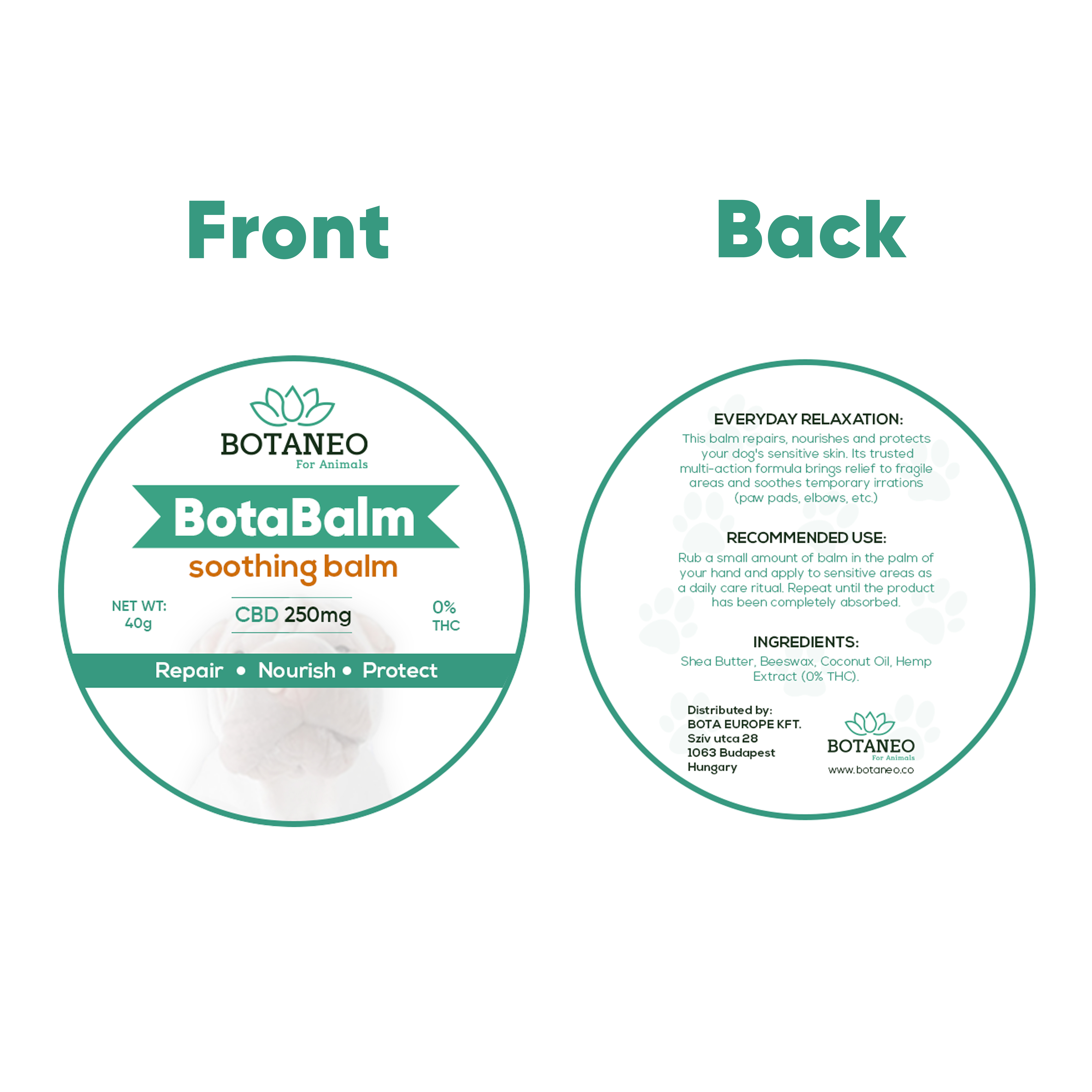 Verpackungs-Design von W Graphics für BOTA EUROPE KFT. | Design #26794779