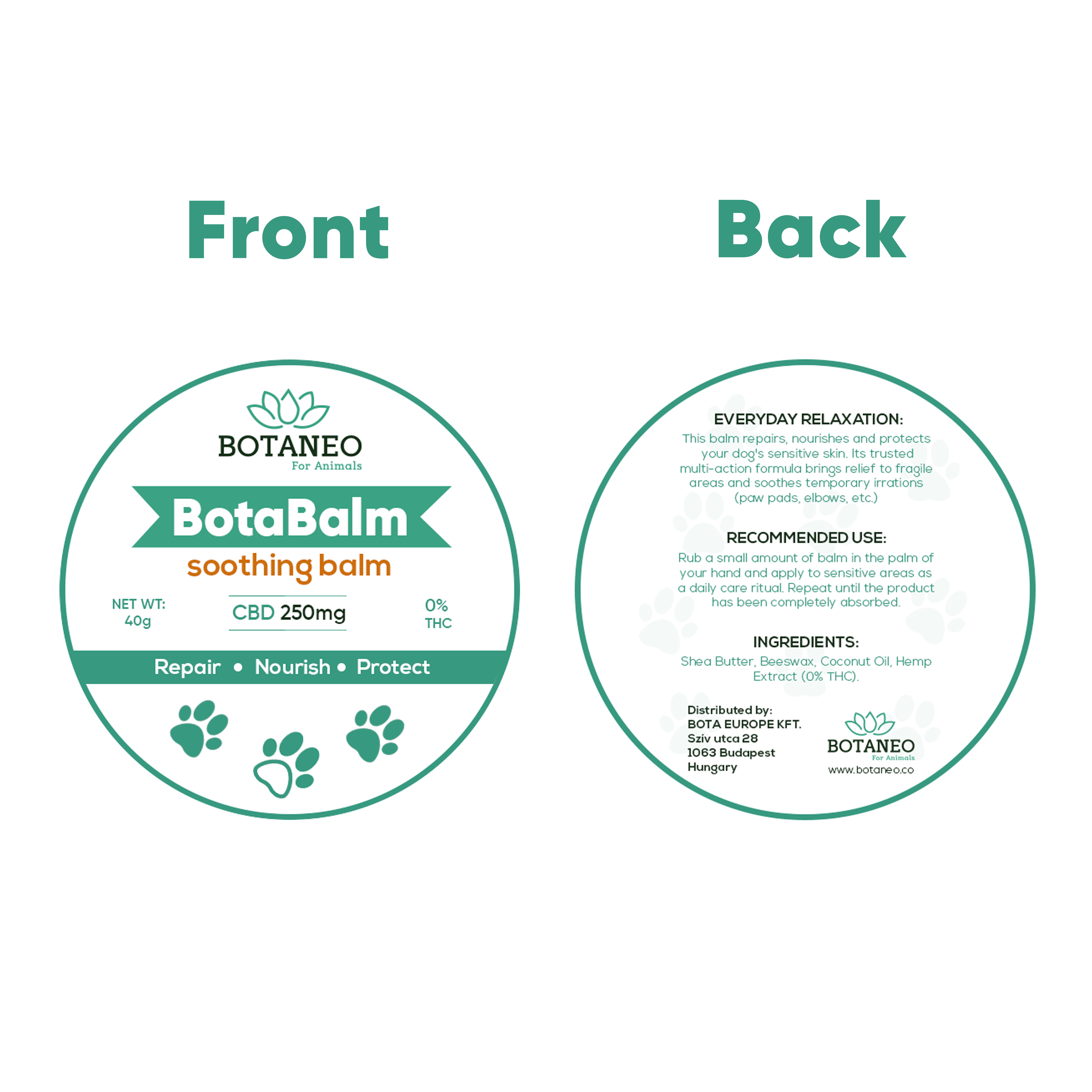 Packaging Design by W Graphics for BOTA EUROPE KFT. | Design #26794780