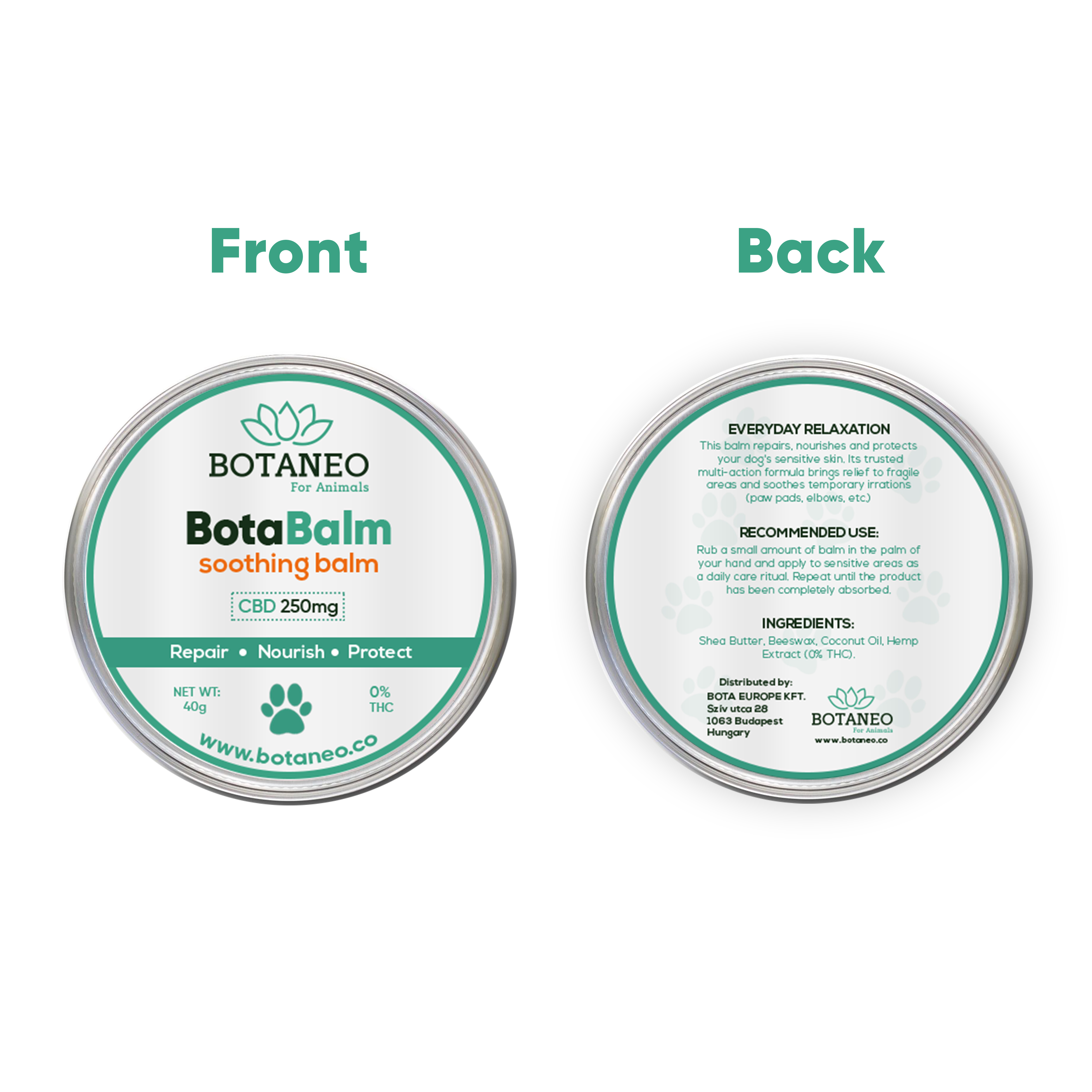 Packaging Design by W Graphics for BOTA EUROPE KFT. | Design #26809531