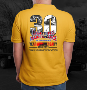 T-shirt Design by HUNG LEE for Lighting Maintenance Inc | Design #26807841