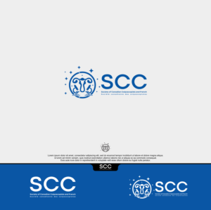 SCC (smaller letters: Society of Canadian Colposcopists and French: Société canadienne des colposcopistes) | Logo Design by siti MWDesign