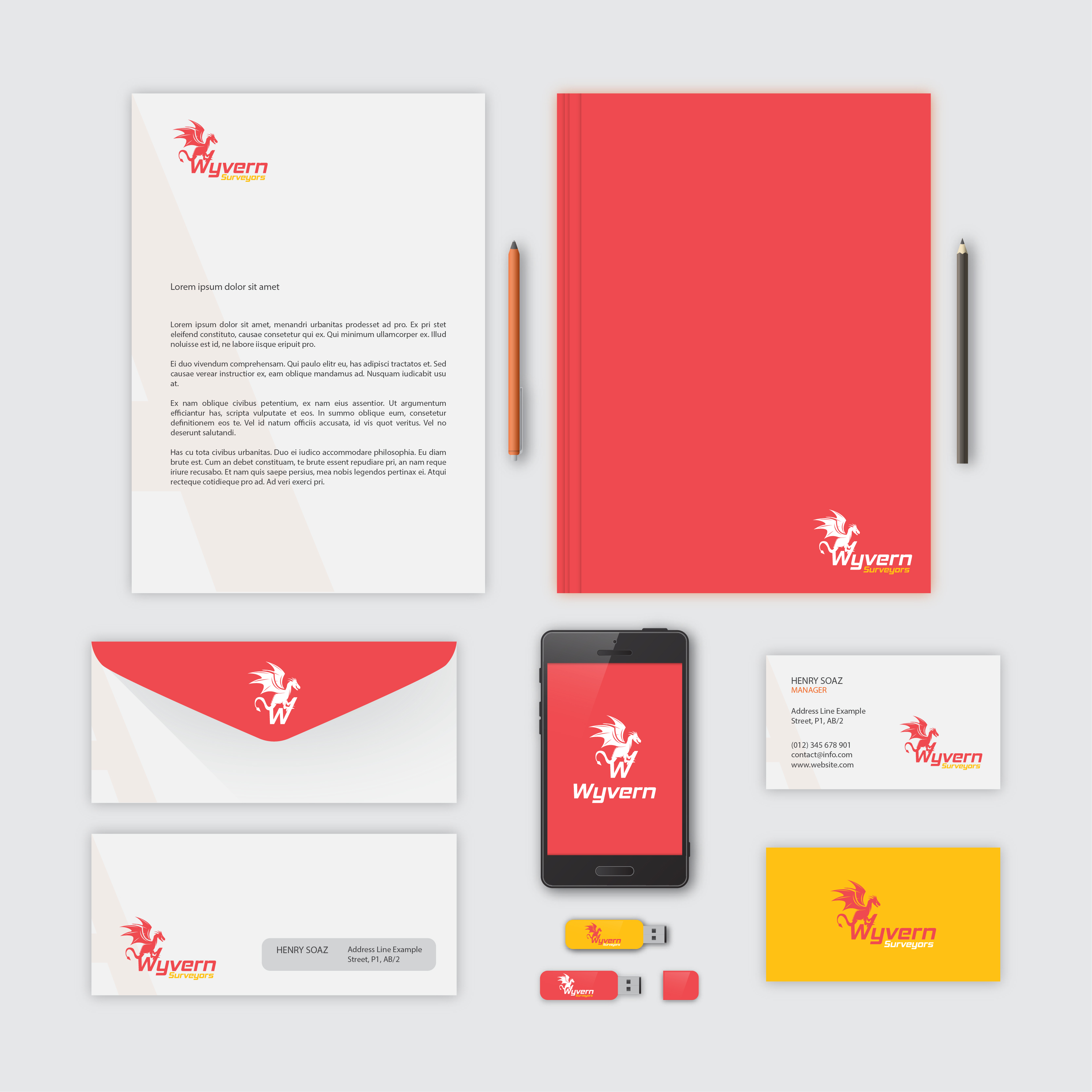 Logo Design by Deziners Zone for Wyvern Surveyors | Design #26805256