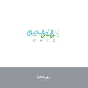 Oasis Cafe | Logo Design by Arham Hidayat