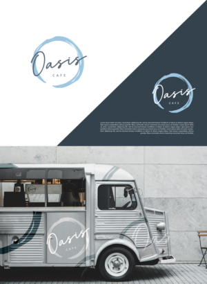 Oasis Cafe | Logo Design by christianpoetoe