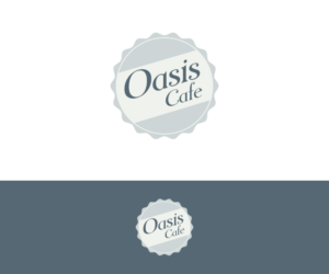 Oasis Cafe | Diseño de Logo por Iris 3