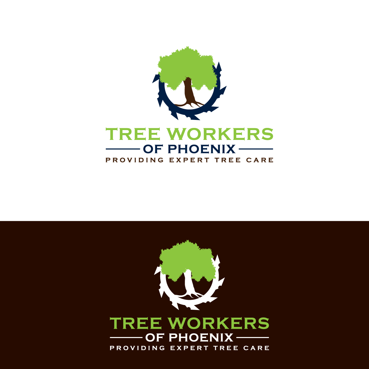 Logo Design by Deziners Zone for Tree Workers Of Phoenix | Design #26782600