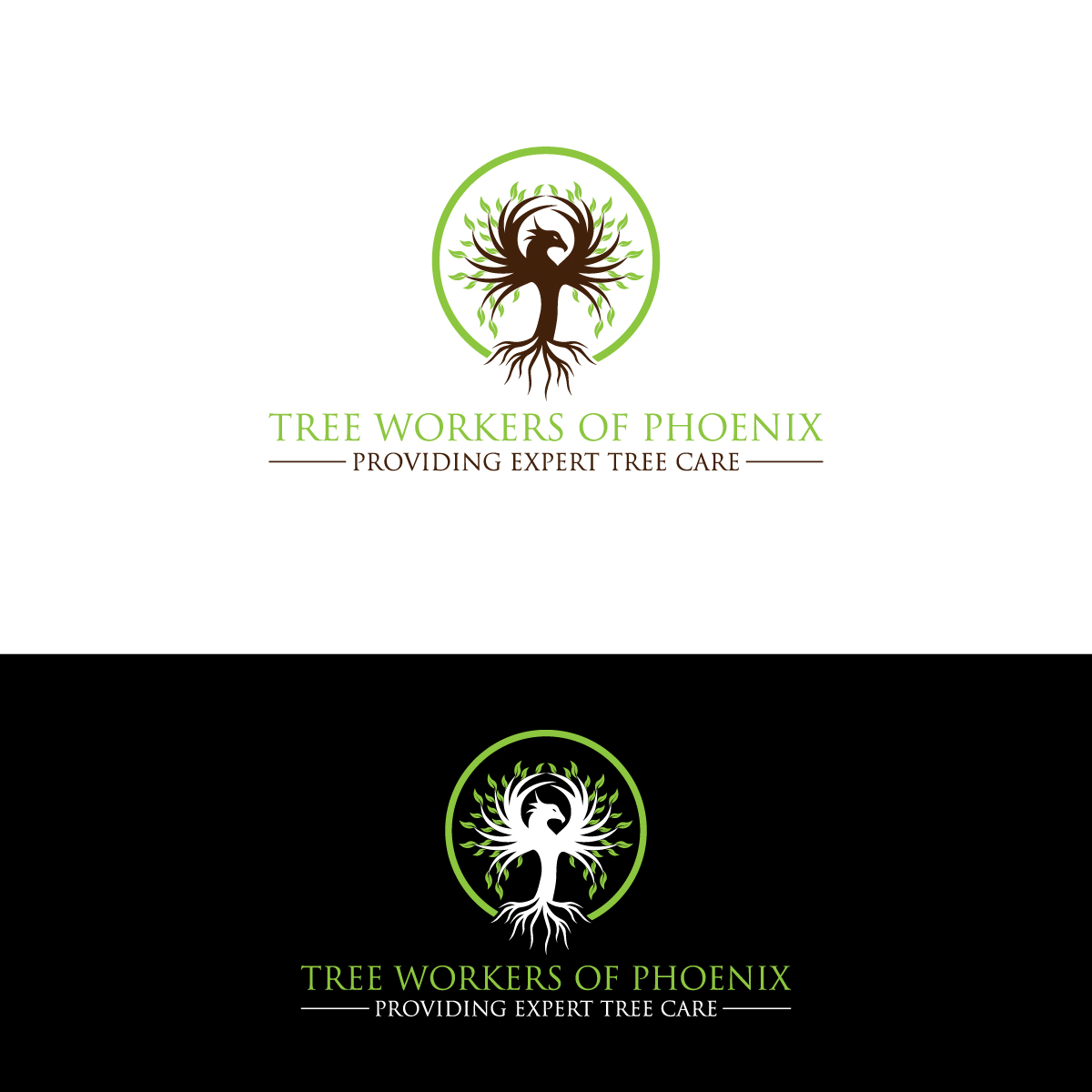 Logo Design by Deziners Zone for Tree Workers Of Phoenix | Design #26782601