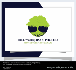 Logo Design by Mariono Fx for Tree Workers Of Phoenix | Design: #26777796