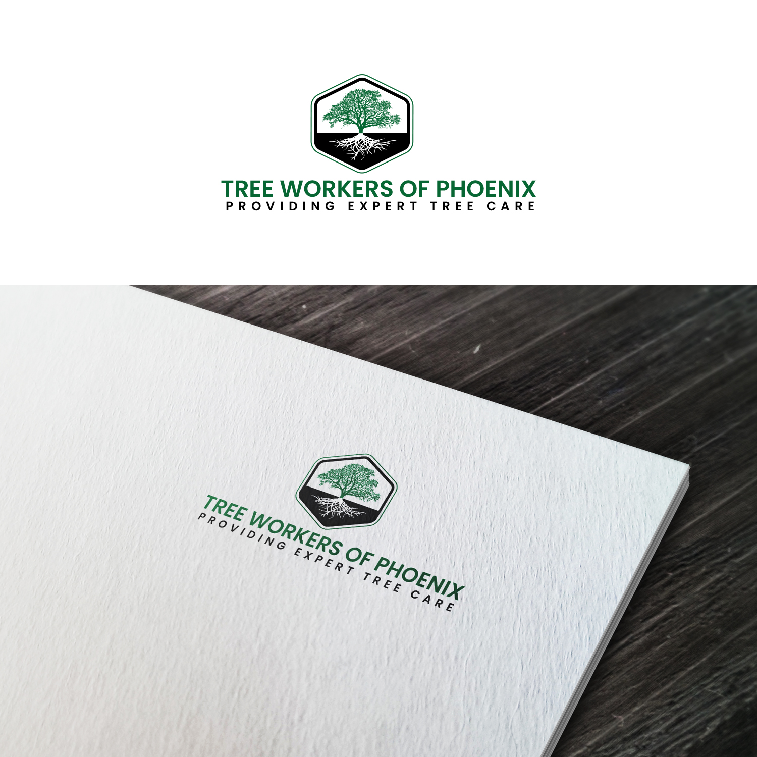 Logo Design by Maxo-Biz for Tree Workers Of Phoenix | Design #26780995