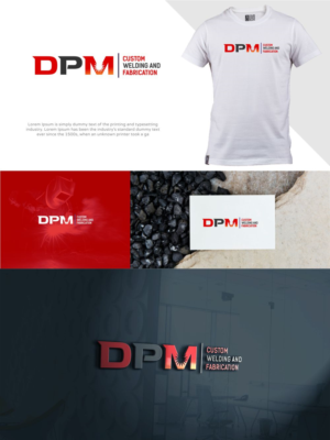 DPM CUSTOM WELDING AND FABRICATION | Logo Design by MX LogoArt