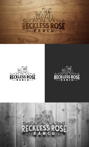 Reckless Rose Ranch | Logo-Design von GLDesigns