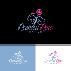 Reckless Rose Ranch | Logo Design by AinebAyoub