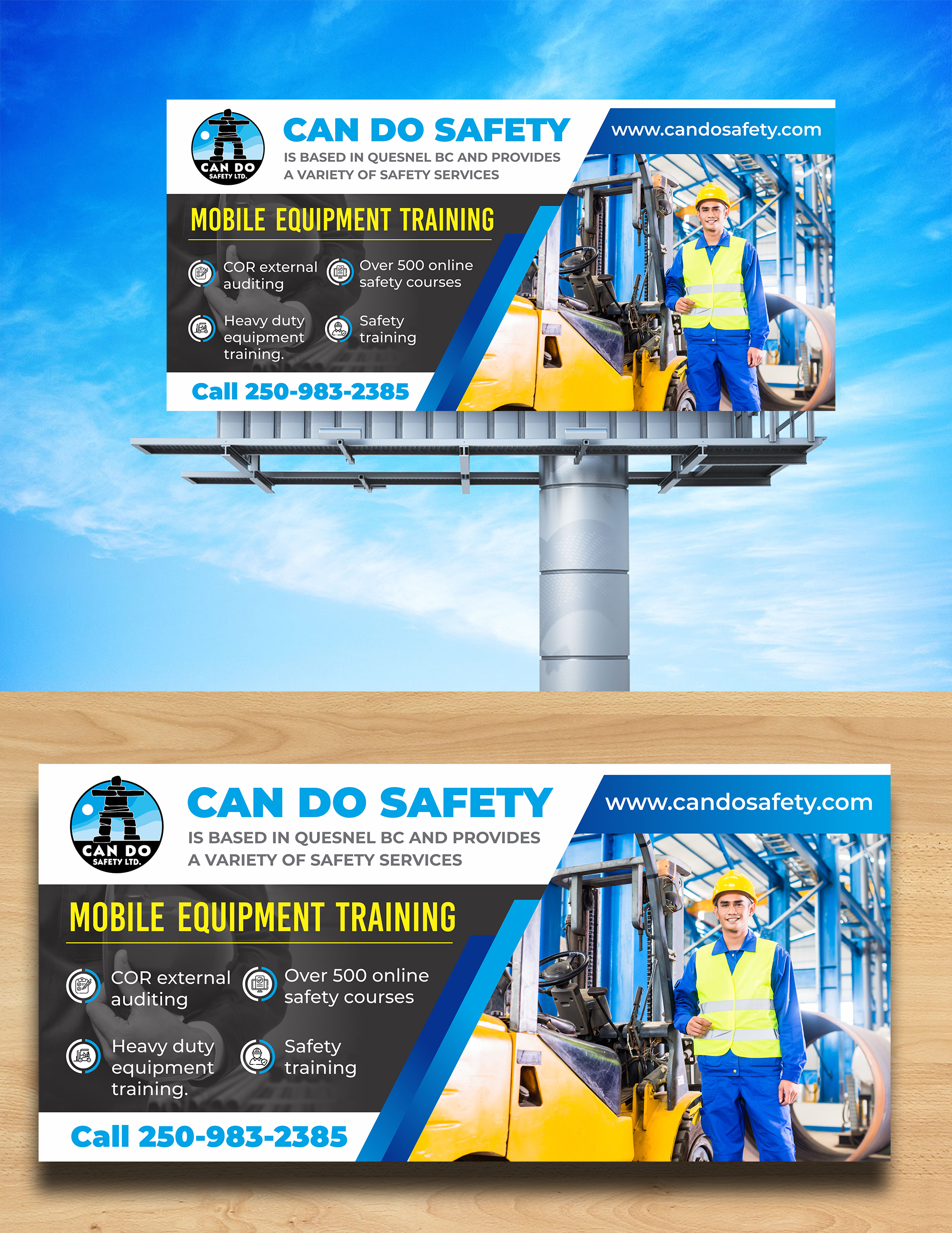 Billboard Design by Fat Bat Man for Can Do Safety | Design #26780674