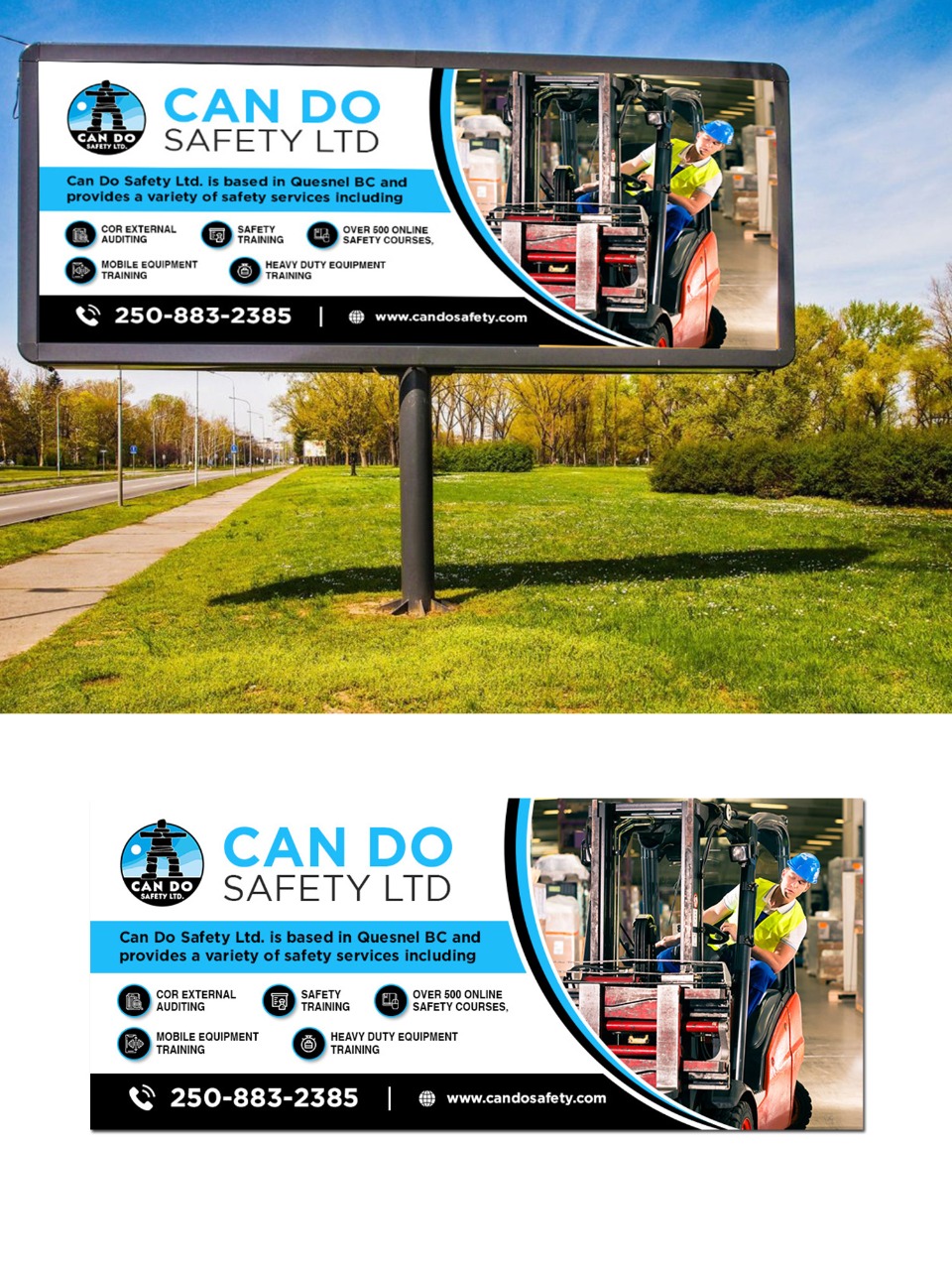 Billboard Design by debdesign for Can Do Safety | Design #26784466
